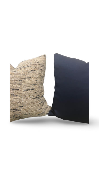 Designers Guild Fabric Decorative Pillow Minerve Natural 20x20" Knife Edge Cover