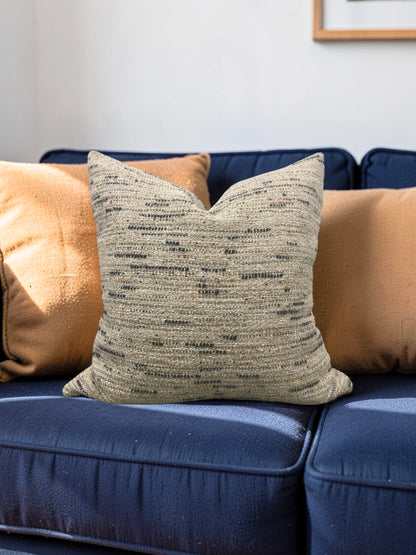 Designers Guild Fabric Decorative Pillow Minerve Natural 20x20" Knife Edge Cover