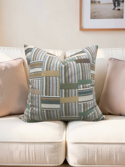 Jane Clayton Fabric Decorative Pillow Ewe Cloth 20x20" Knife Edge Cover