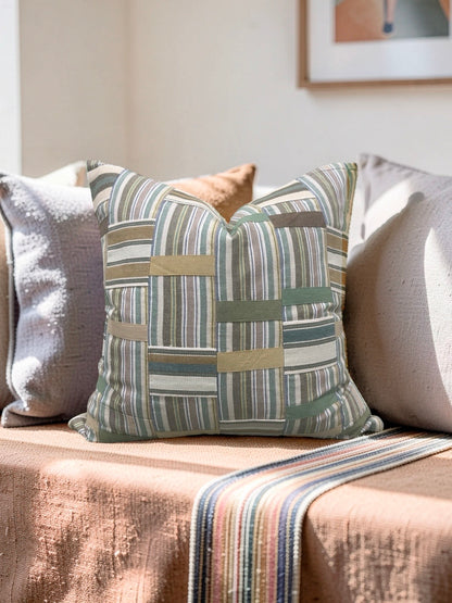 Jane Clayton Fabric Decorative Pillow Ewe Cloth 20x20" Knife Edge Cover