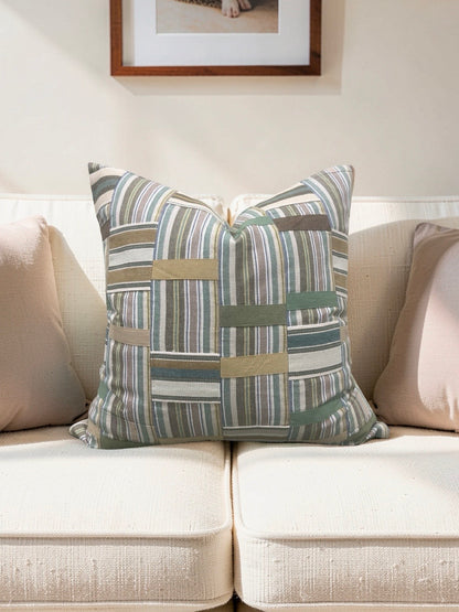 Jane Clayton Fabric Decorative Pillow Ewe Cloth 20x20" Knife Edge Cover