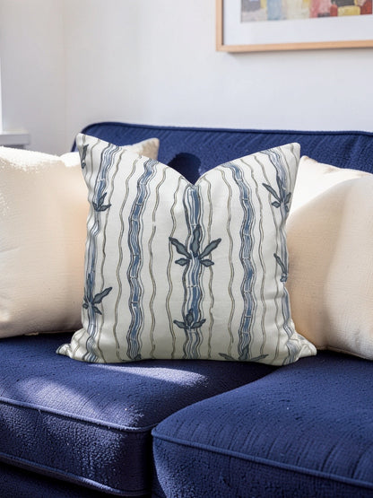Jen Johnson Fabric Decorative Pillow Walden in Stream 20x20" Knife Edge Cover