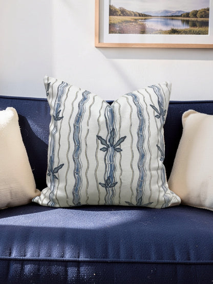 Jen Johnson Fabric Decorative Pillow Walden in Stream 20x20" Knife Edge Cover