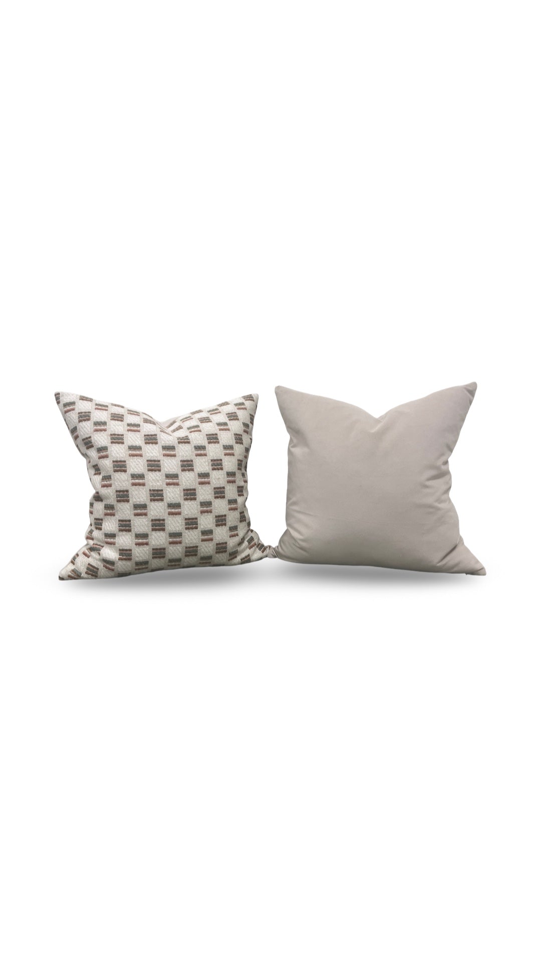 Telafina Decorative Pillow Etta Rose 20x20" Knife Edge Cover