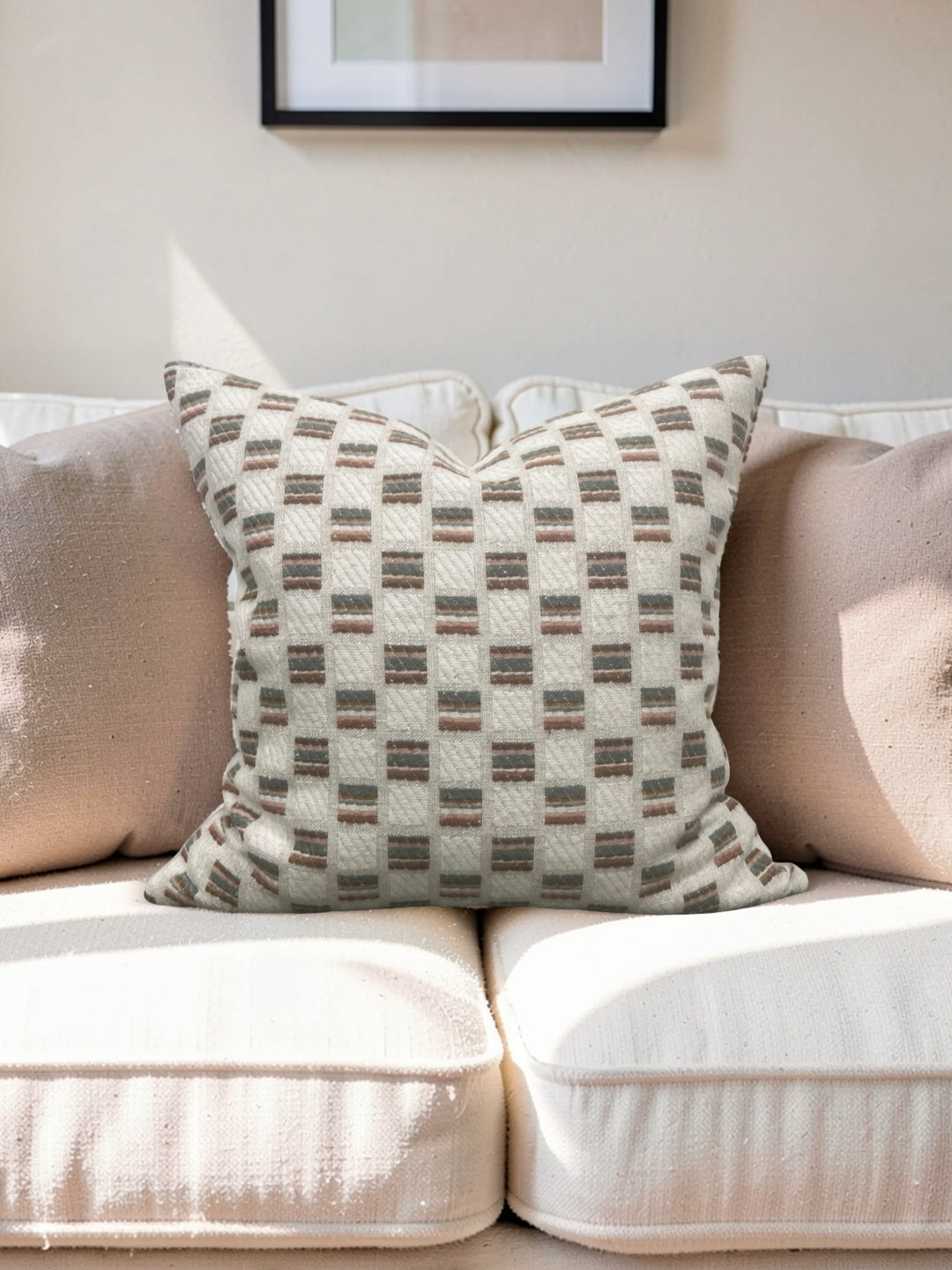 Telafina Decorative Pillow Etta Rose 20x20" Knife Edge Cover