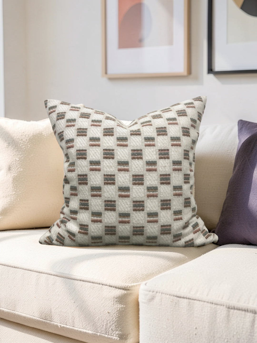 Telafina Decorative Pillow Etta Rose 20x20" Knife Edge Cover