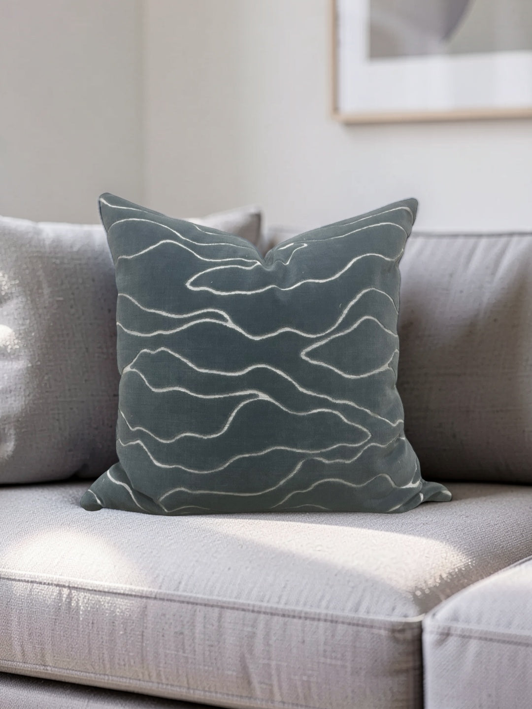 Pollack Fabric Decorative Pillow Honolulu Oasis 20x20" Knife Edge Cover