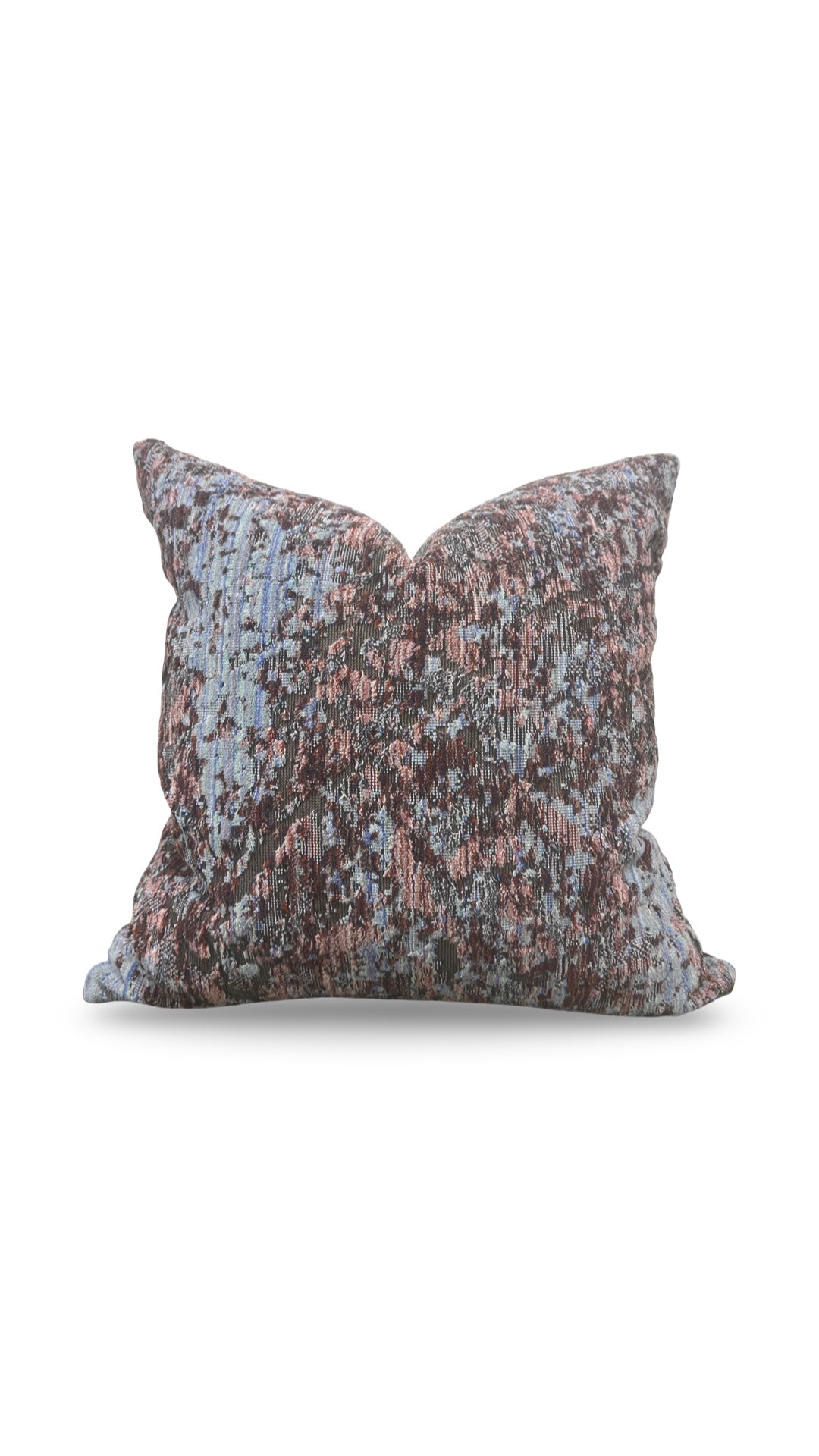 HBF Textiles Decorative Pillow Fields of Velvet Wild Blossom 18x18" Knife Edge Cover