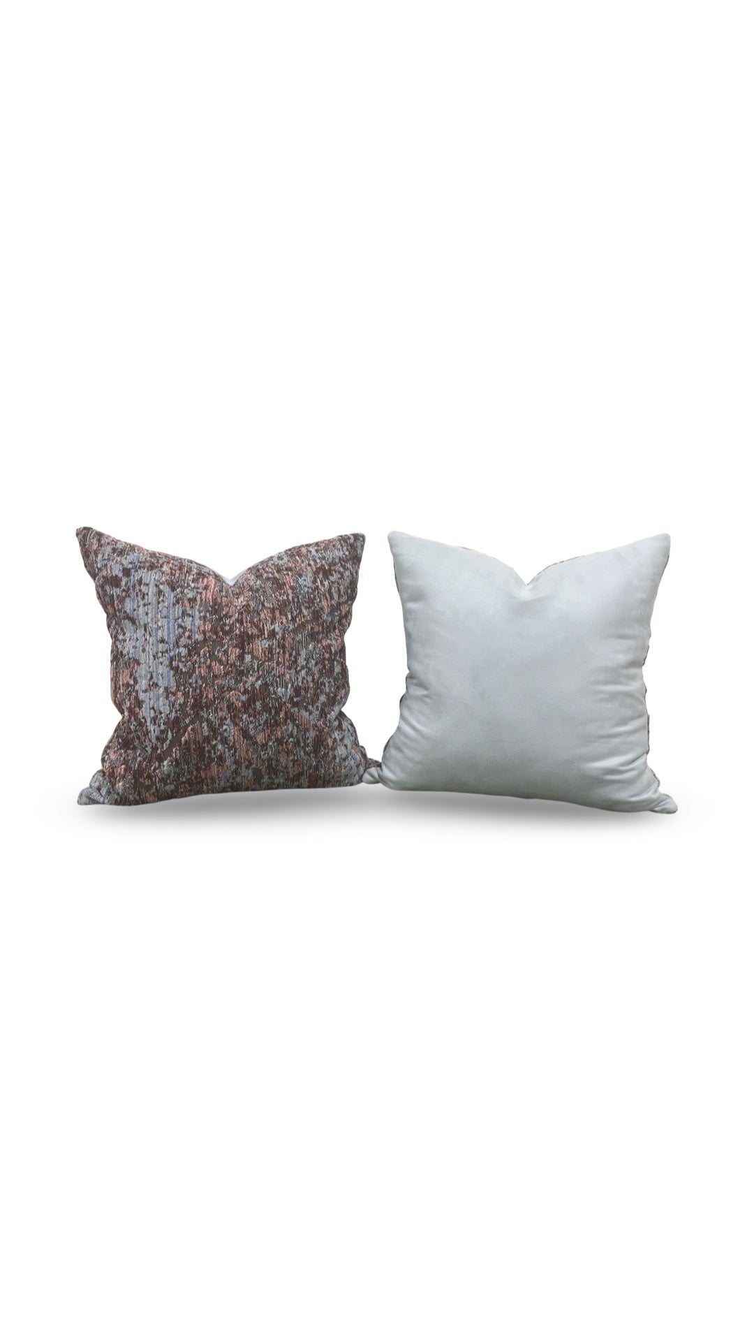 HBF Textiles Decorative Pillow Fields of Velvet Wild Blossom 18x18" Knife Edge Cover
