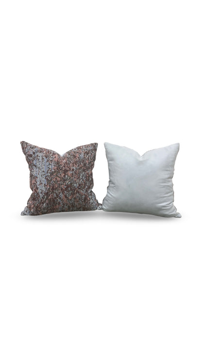 HBF Textiles Decorative Pillow Fields of Velvet Wild Blossom 18x18" Knife Edge Cover