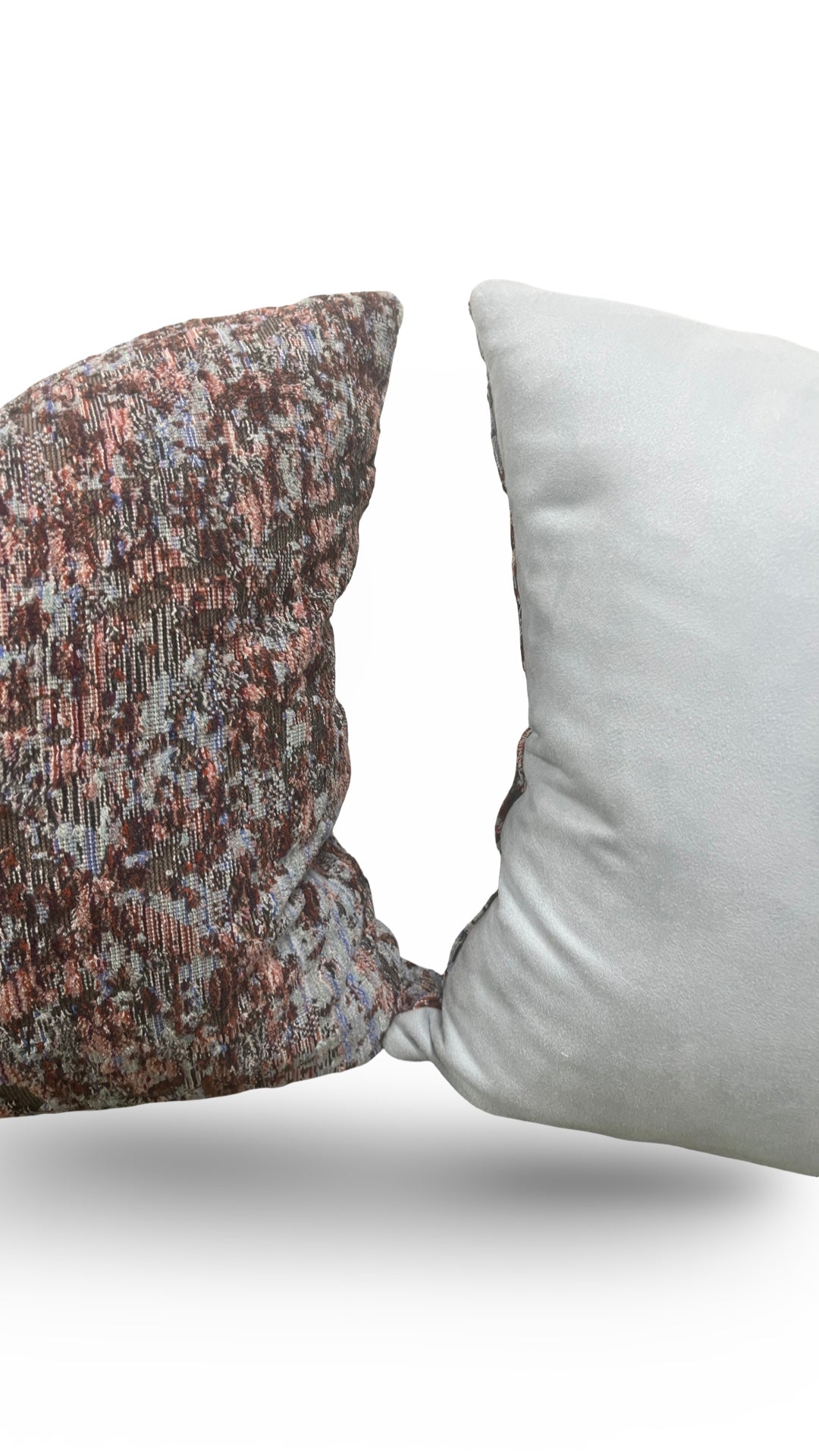 HBF Textiles Decorative Pillow Fields of Velvet Wild Blossom 18x18" Knife Edge Cover