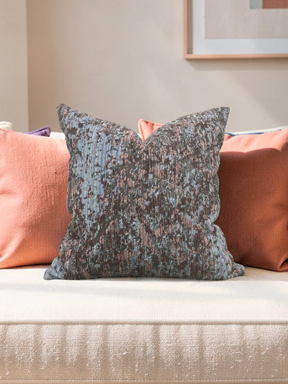 HBF Textiles Decorative Pillow Fields of Velvet Wild Blossom 18x18" Knife Edge Cover