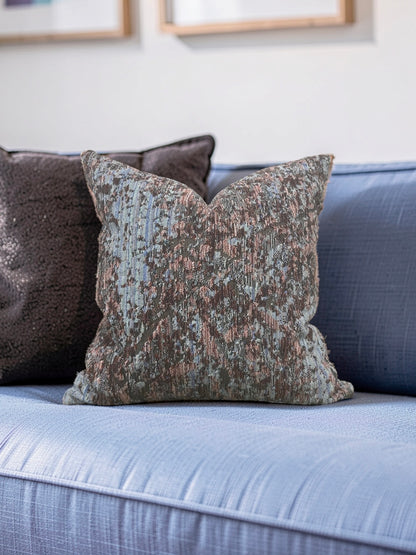 HBF Textiles Decorative Pillow Fields of Velvet Wild Blossom 18x18" Knife Edge Cover