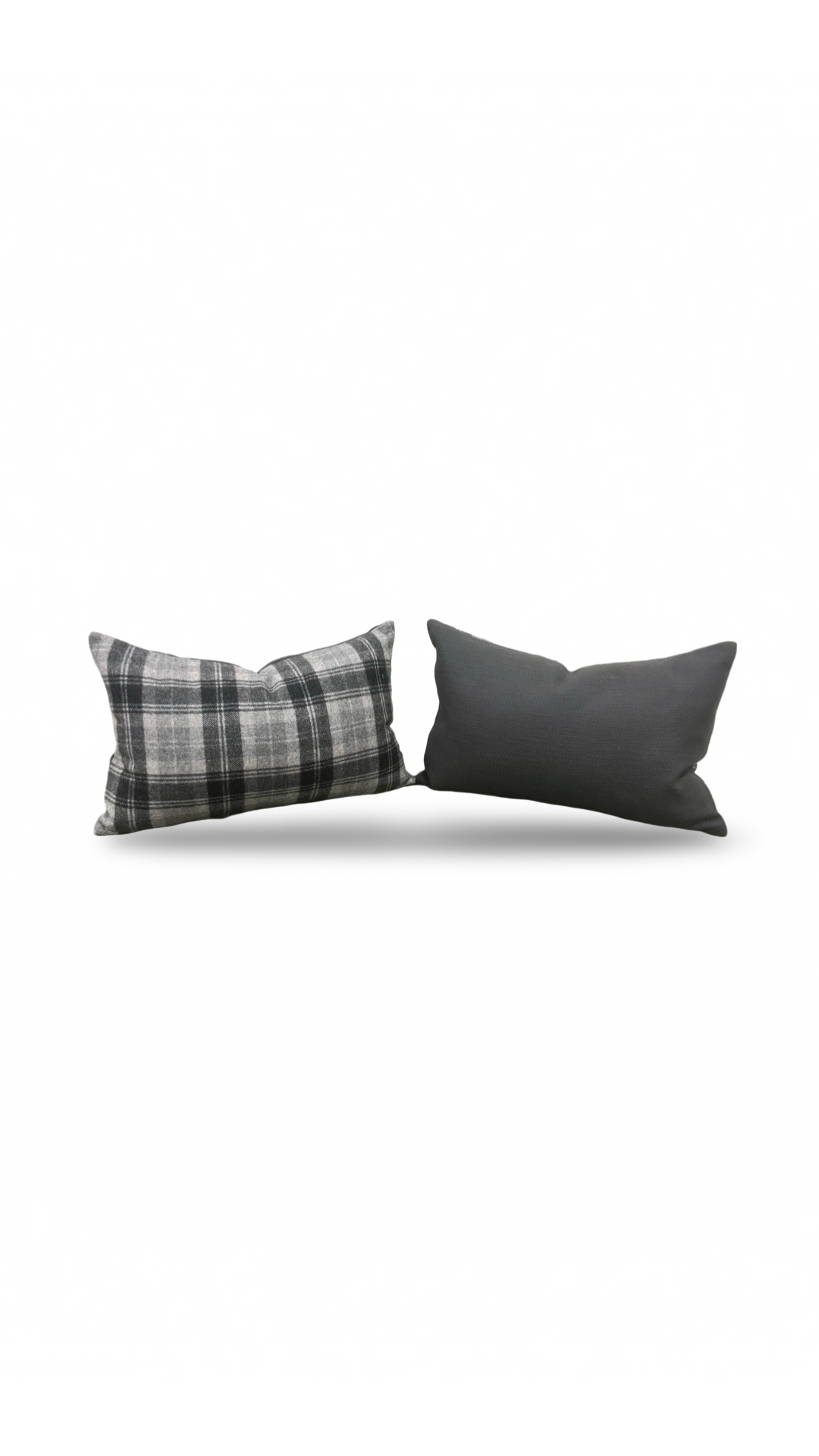 Jackson Flannel 12X18" Knife Edge Decorative Lumbar Pillow