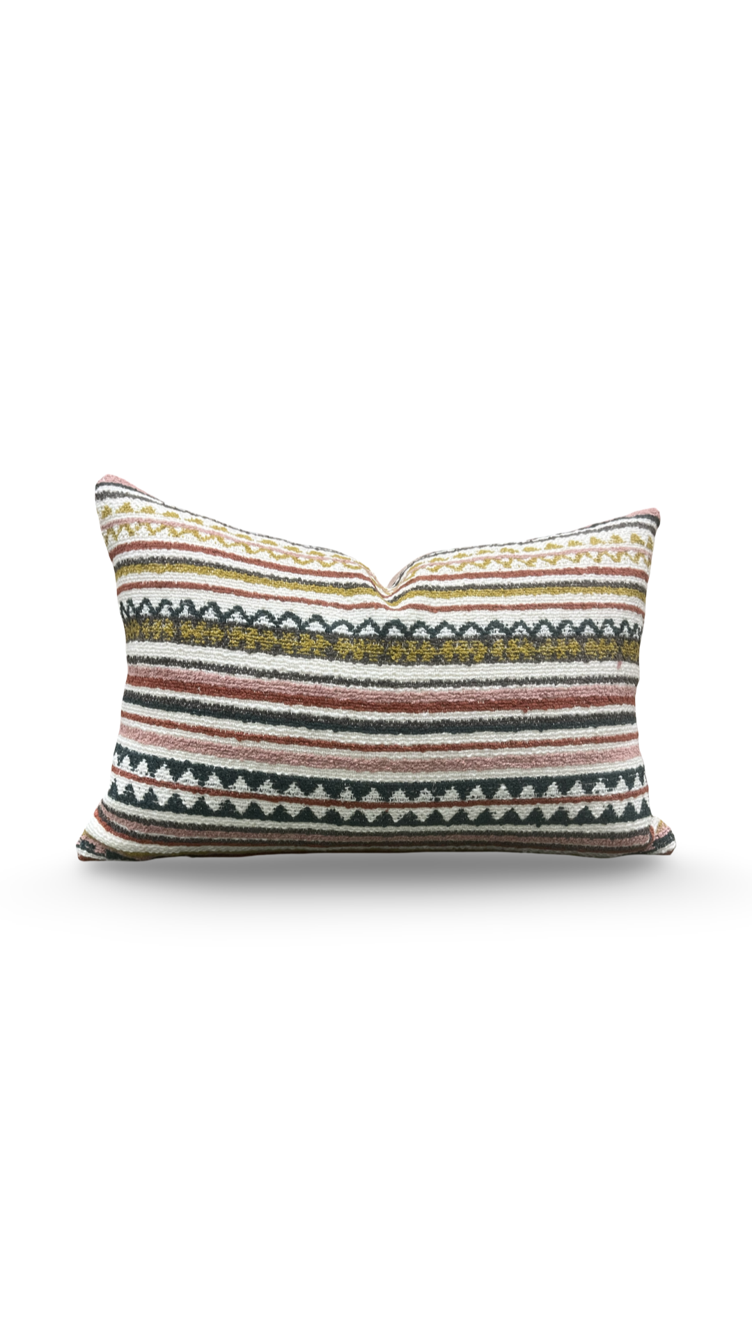 James Malone Lumbar Pillow Mulhacen Vintage 12x18" Knife Edge Cover