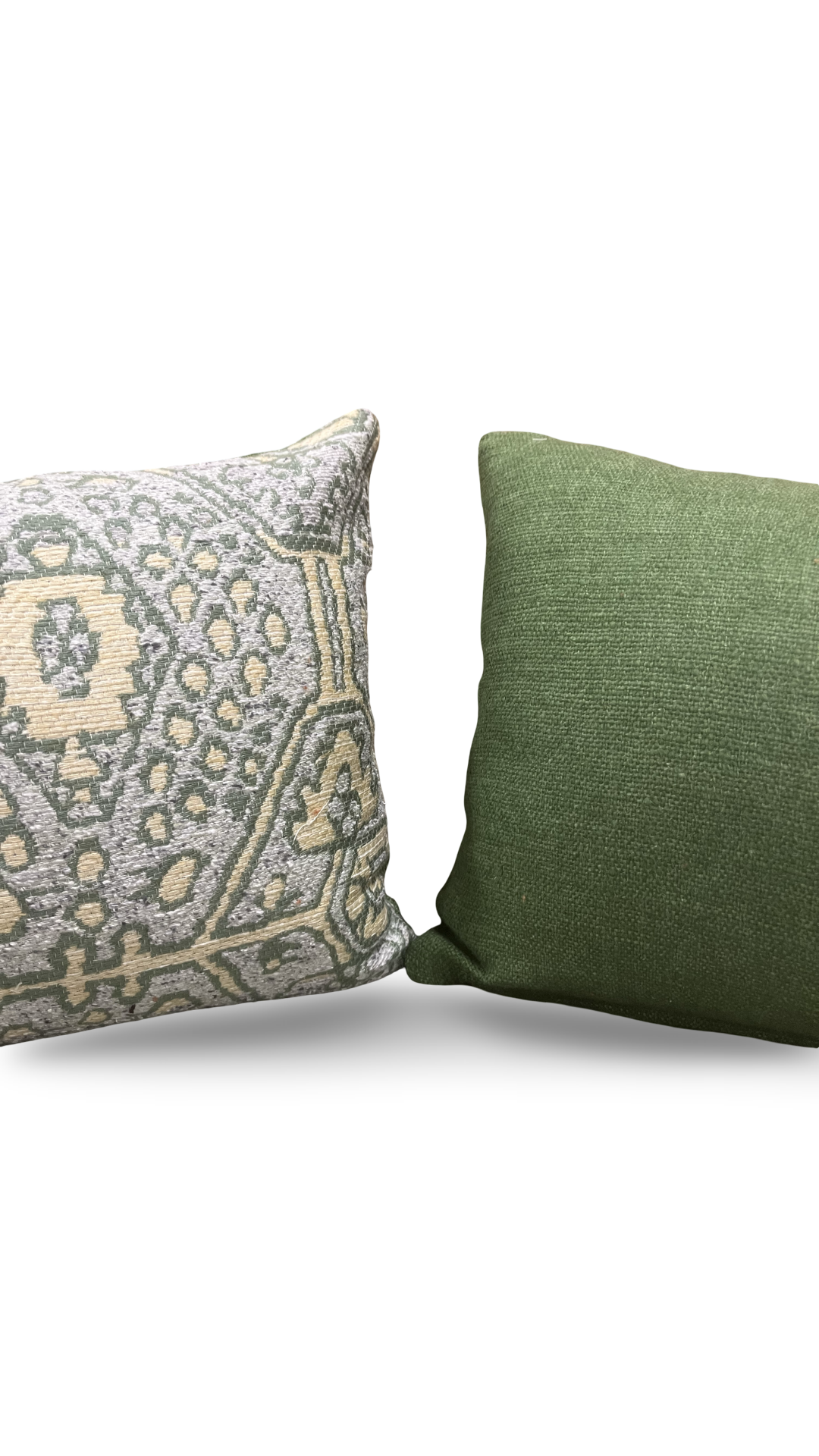 Jennifer Shorto Lumbar Pillow Tao Mint 12x18" Knife Edge Cover