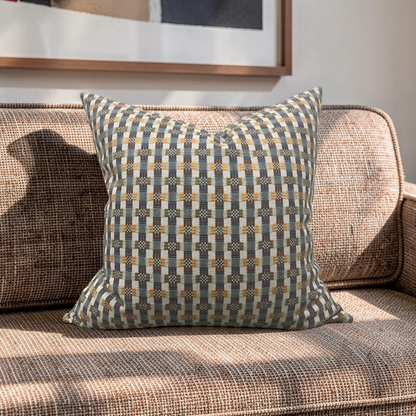 Jim Thompson 22x22" Decorative Pillow Coverlet Copper Knife Edge Cover