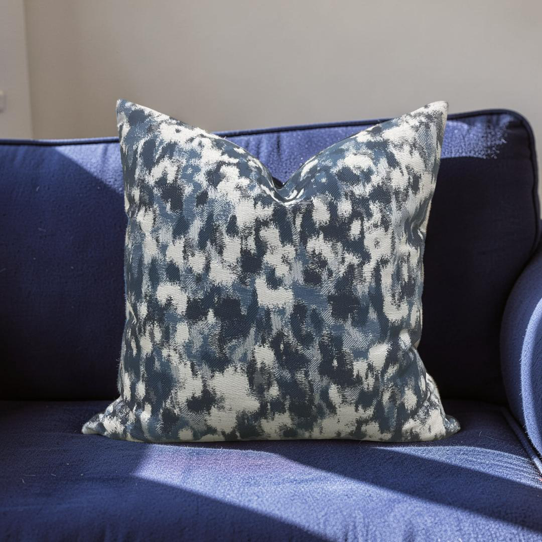 Jim Thompson Decorative Pillow Plumeria Ocean 18x18" Knife Edge Cover