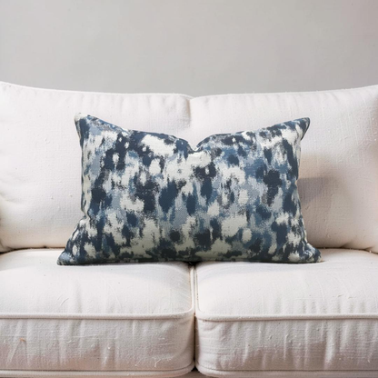 Jim Thompson Lumbar Pillow Plumeria Ocean 12x18" Knife Edge Cover