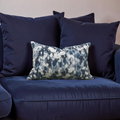 Jim Thompson Lumbar Pillow Plumeria Ocean 12x18" Knife Edge Cover