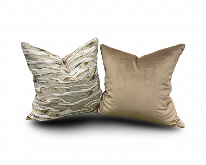 Monterey Sand 20x20" Knife Edge Decorative Pillow