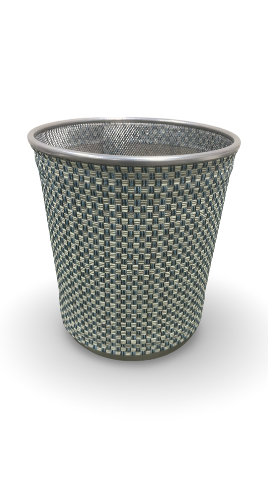 Waste Basket Turquoise and Lime Calypso Lagoon