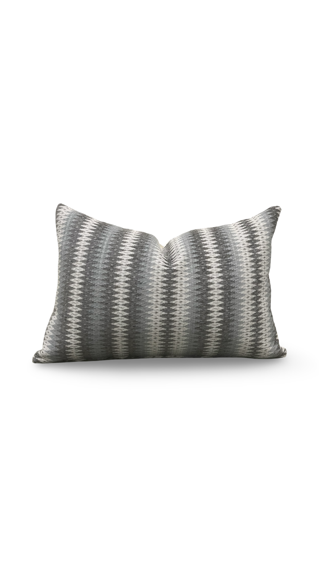 Lumbar Pillow Rattler Natural 12x18" Knife Edge Cover