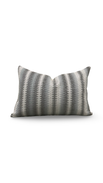 Lumbar Pillow Rattler Natural 12x18" Knife Edge Cover