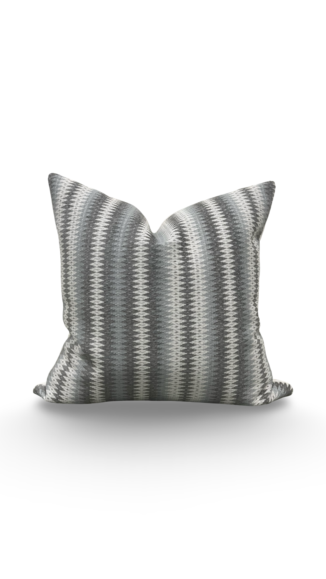 Decorative Pillow Rattler Natural 20x20" Knife Edge Cover