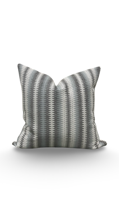 Decorative Pillow Rattler Natural 20x20" Knife Edge Cover
