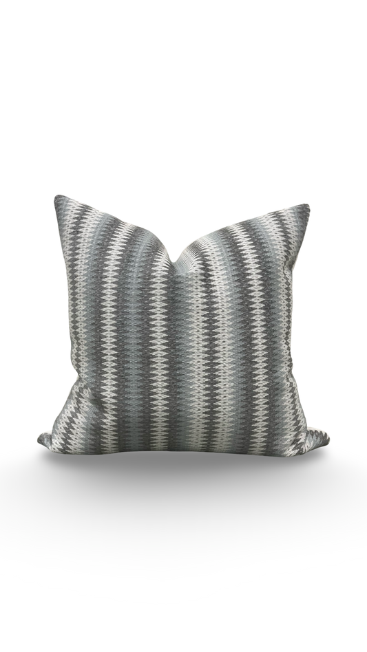 Decorative Pillow Rattler Natural 20x20" Knife Edge Cover