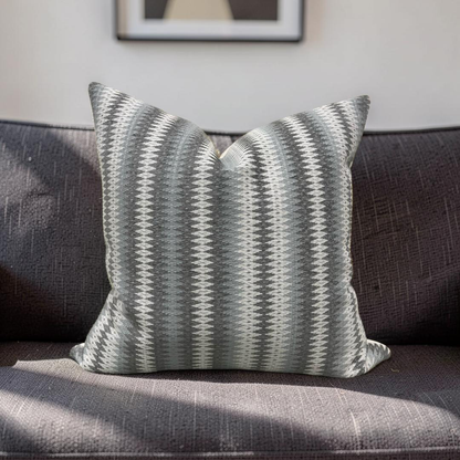 Decorative Pillow Rattler Natural 20x20" Knife Edge Cover