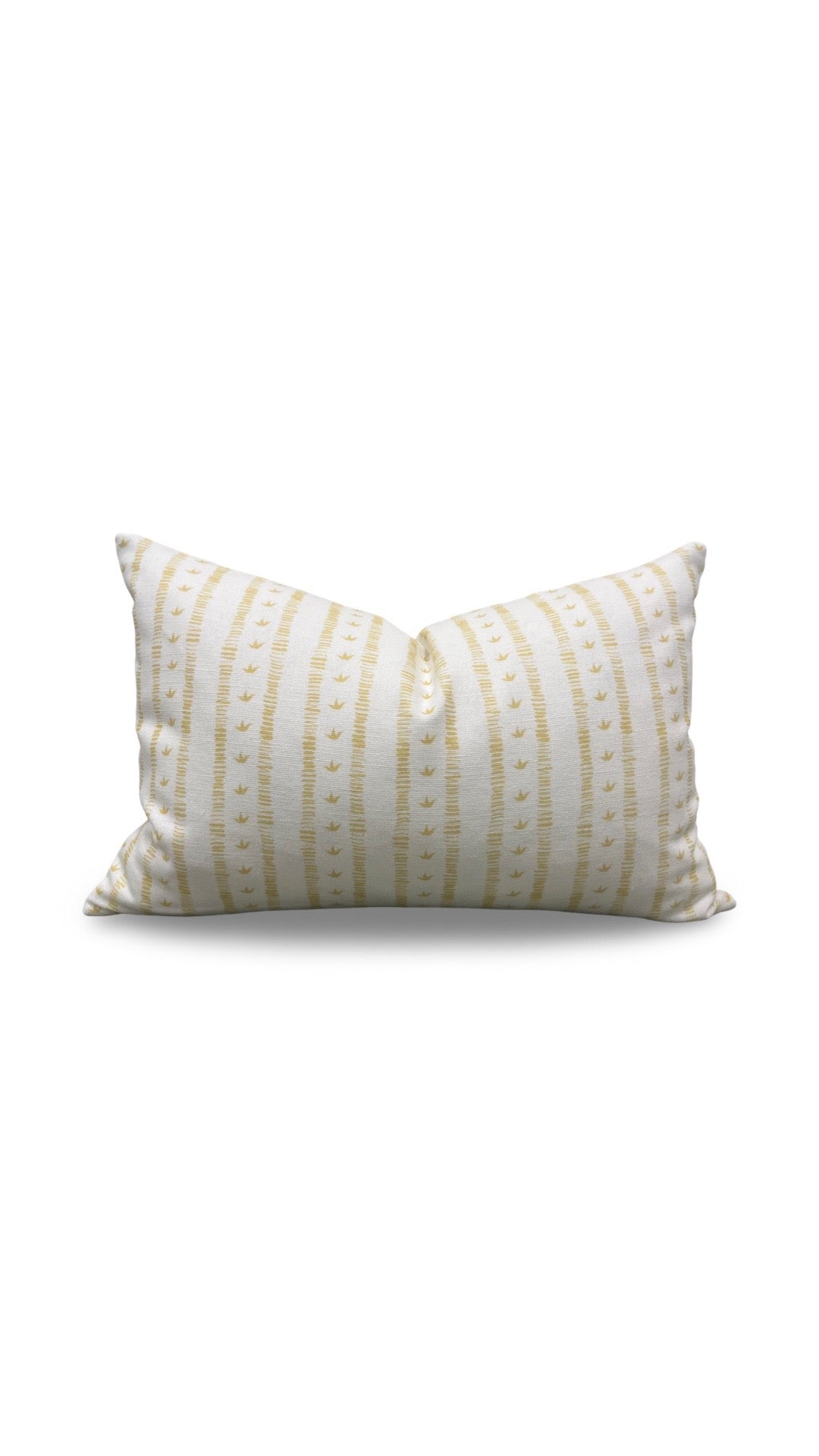Kate Medlicott Lumbar Pillow Meuse Macaron 12x18" Knife Edge Cover