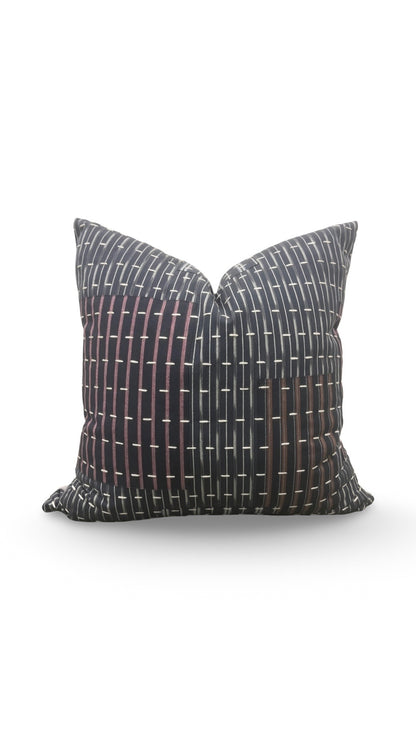 Kettlewell Collection Decorative Pillow Vera Indigo 20x20" Knife Edge Cover