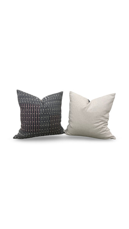 Kettlewell Collection Decorative Pillow Vera Indigo 20x20" Knife Edge Cover