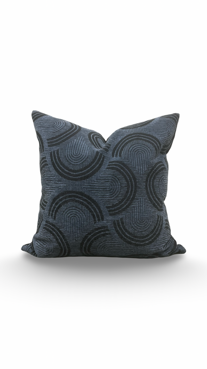Decorative Pillow Arcadia Midnight 20x20" Knife Edge Cover