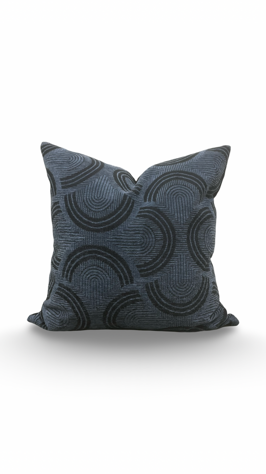 Decorative Pillow Arcadia Midnight 20x20" Knife Edge Cover