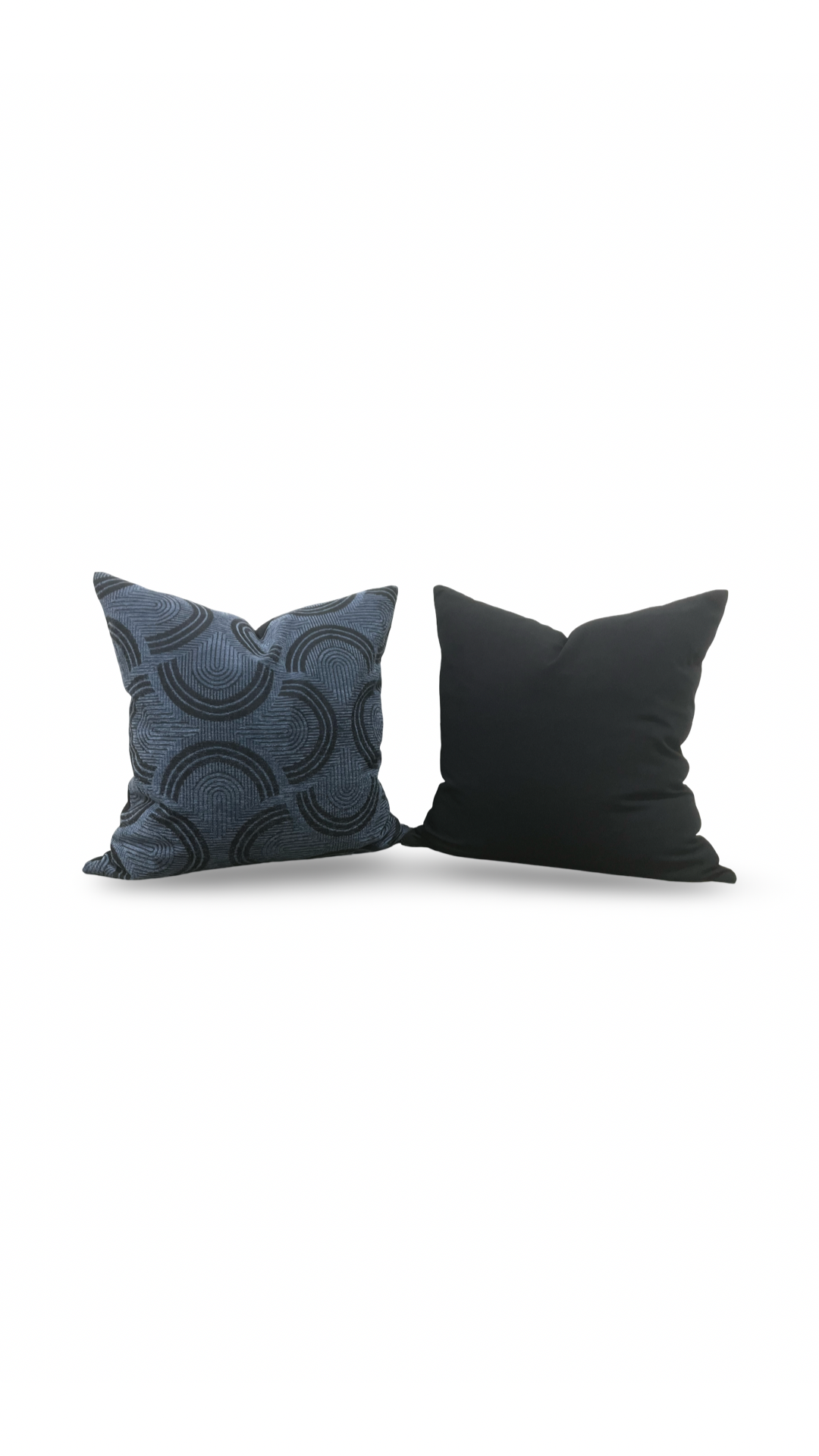Decorative Pillow Arcadia Midnight 20x20" Knife Edge Cover