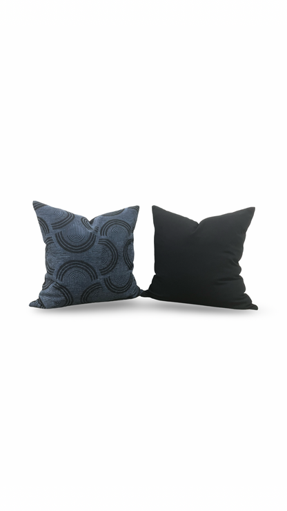 Decorative Pillow Arcadia Midnight 20x20" Knife Edge Cover