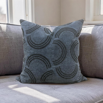 Decorative Pillow Arcadia Midnight 20x20" Knife Edge Cover