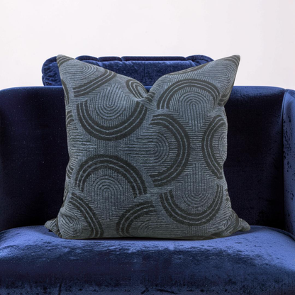 Decorative Pillow Arcadia Midnight 20x20" Knife Edge Cover