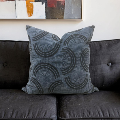 Decorative Pillow Arcadia Midnight 20x20" Knife Edge Cover