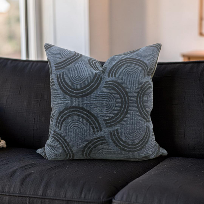 Decorative Pillow Arcadia Midnight 20x20" Knife Edge Cover
