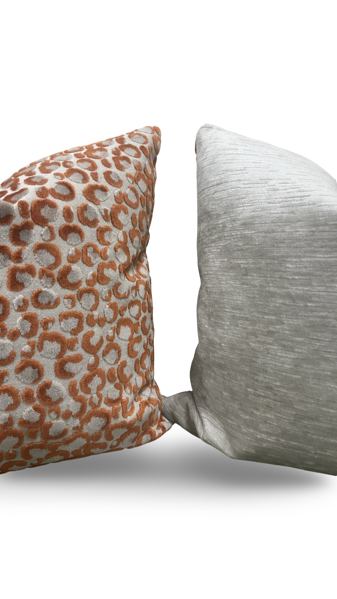 Animal Print Decorative Pillow Pokot Spice 20x20" Knife Edge Cover