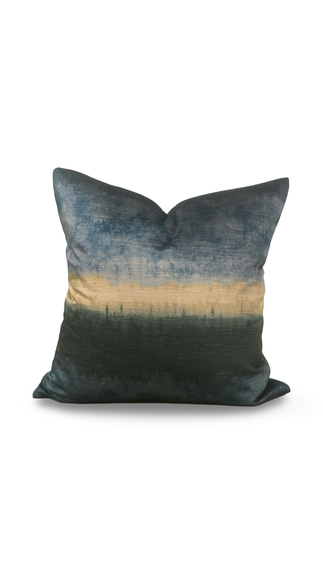 Decorative Pillow Izumo Aegean 22x22" Knife Edge Cover