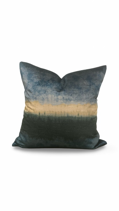 Decorative Pillow Izumo Aegean 22x22" Knife Edge Cover