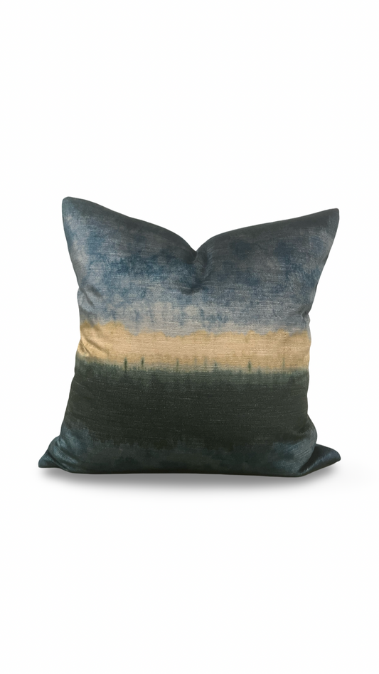 Decorative Pillow Izumo Aegean 22x22" Knife Edge Cover