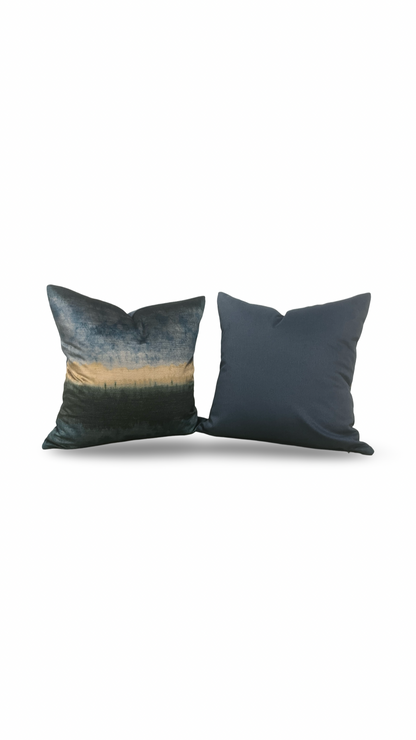 Decorative Pillow Izumo Aegean 22x22" Knife Edge Cover