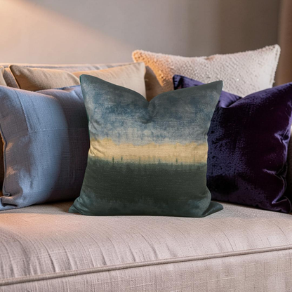 Decorative Pillow Izumo Aegean 22x22" Knife Edge Cover