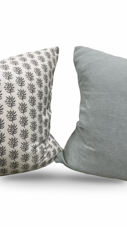 Decorative Pillow Quinn Driftwood 20x20" Knife Edge Cover